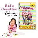 Barbie Colouring Book for kids (SpiralBook)