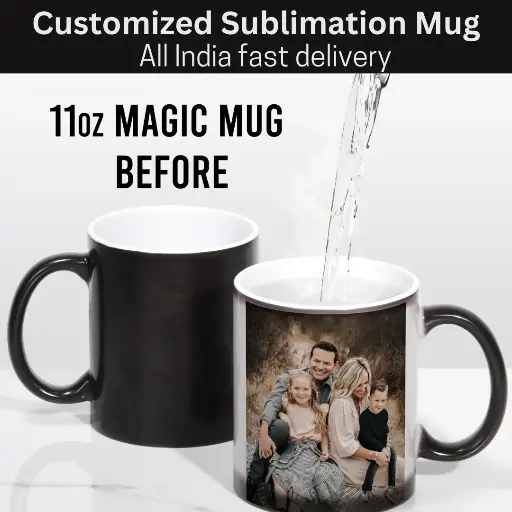 11 oz. Black Magic Mug (Customizable)