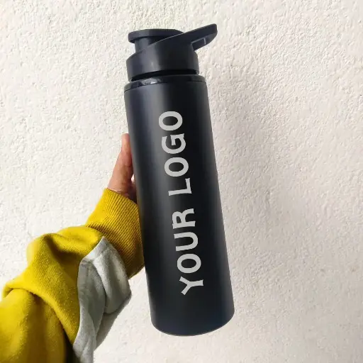 Black Sipper Bottle 750ml (Customizable)