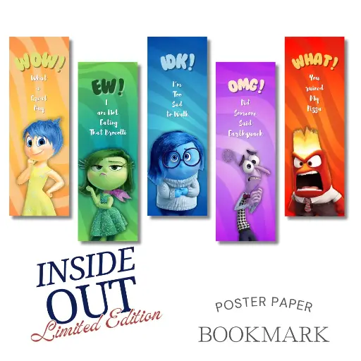 Wooden Inside Out Bookmark (Limited Edition)