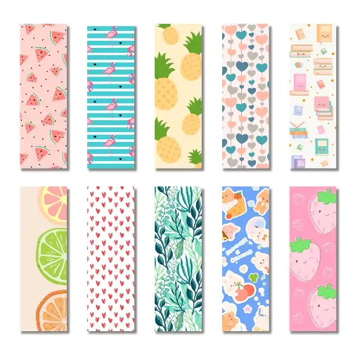 Poster Paper Bookmark (Set of 10) 